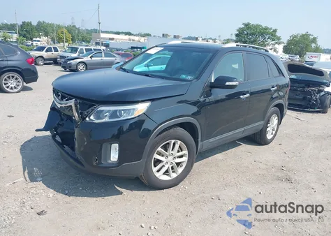 2014 Kia Sorento Lx from USA, damaged, VIN 5XYKT4A6XEG449407